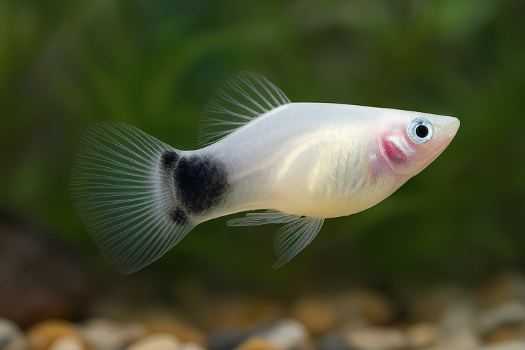 White Crescent Platy