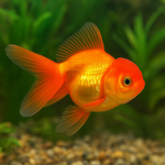 Red Oranda Goldfish