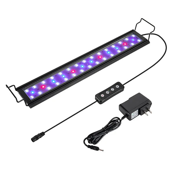Hygger Full Spectrum White Blue Red LED Aquarium Light, HG918 - 25W (36-46")