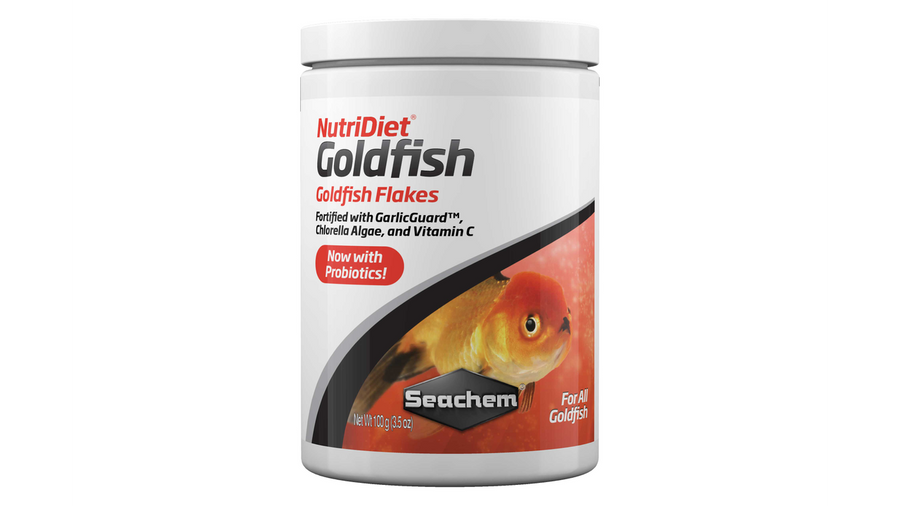 Seachem NutriDiet Goldfish Flakes w/Probiotics - 100 g