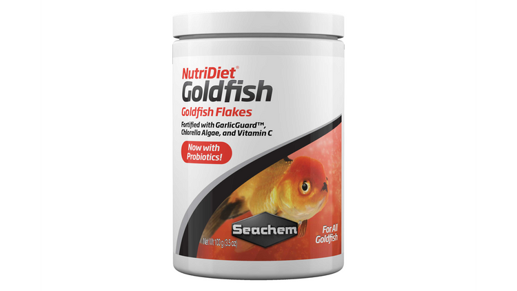 Seachem NutriDiet Goldfish Flakes w/Probiotics - 100 g