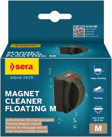 sera Magnet Cleaner Floating - M 8 mm Glass