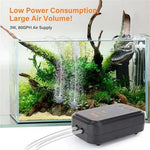 Hygger NEV Rechargeable Air Pump, HG087 - 1.5W for tanks up to 33 Gal.